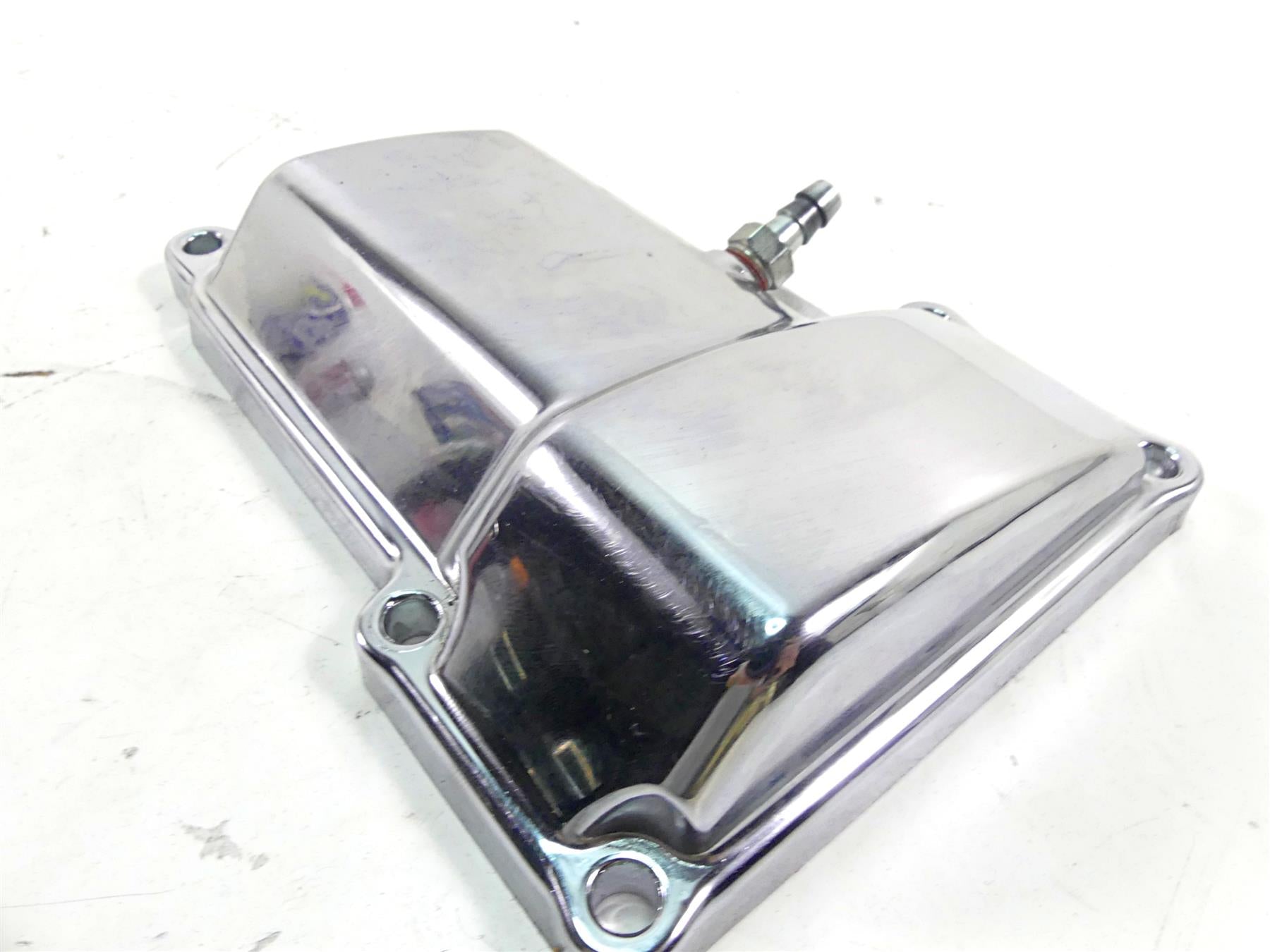 2008 Harley Touring FLHX Street Glide Transmission Top Chrome Cover 34469-06B {{ shop.shopifyCountryName }} - Mototech271