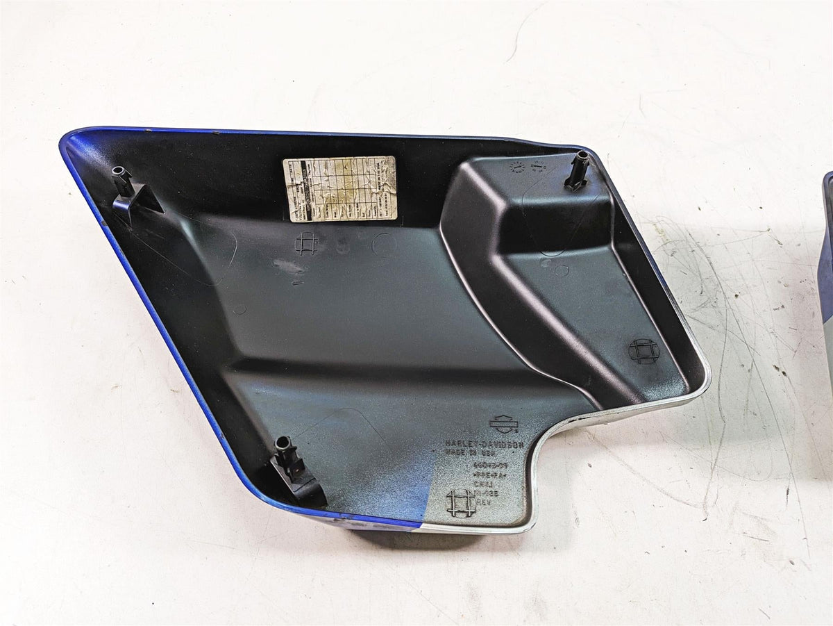2010 Harley Touring FLHTCU Electra Glide Side Covers Flame Blue Pearl 66048-09A {{ shop.shopifyCountryName }} - Mototech271