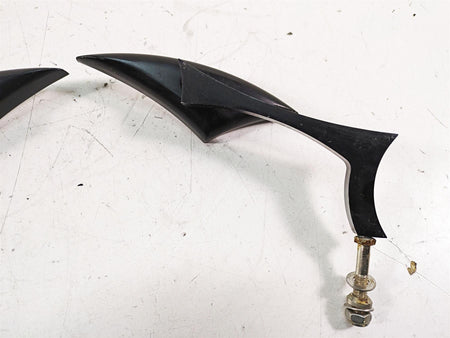 2013 Harley Touring FLHX Street Glide Aftermarket Blade Rear View Mirror Set {{ shop.shopifyCountryName }} - Mototech271