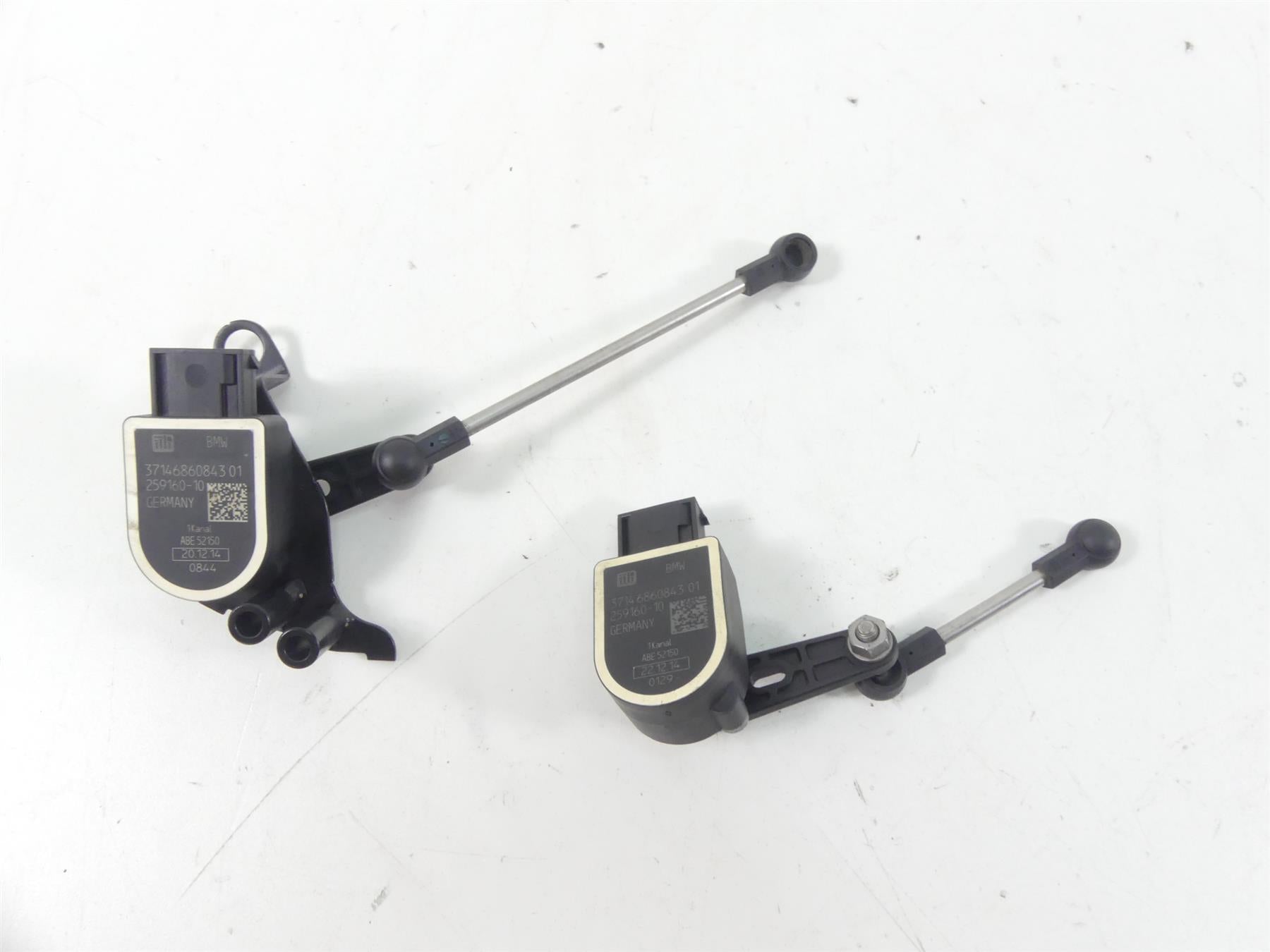 2015 BMW R1200RT K52 Front Rear Bike Level Height Sensor Set 37146860843 | Mototech271