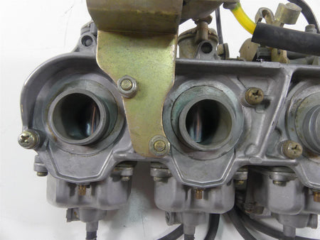 1977 Honda CB750 A Four Hondamatic Carburetor Carb Set - Video 16100-393-054 {{ shop.shopifyCountryName }} - Mototech271