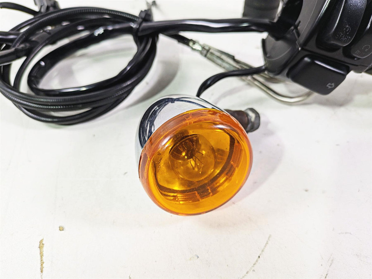 2009 Harley FXCWC Softail Rocker Right Hand Control Switch + Blinker 71684-06A {{ shop.shopifyCountryName }} - Mototech271