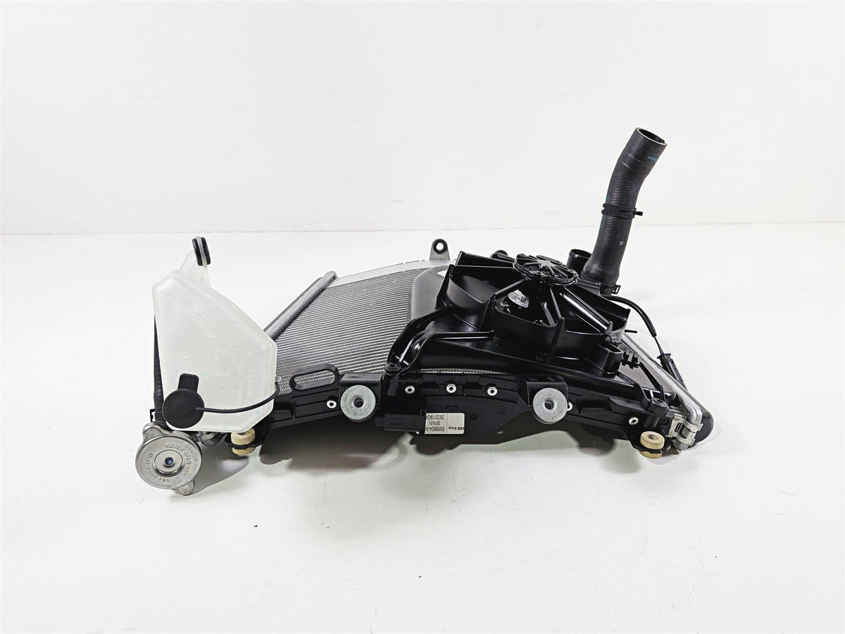 2020 BMW S1000RR K67 Coolant Radiator Fan & Reservoir - No Leaks 17118356804-Mototech271