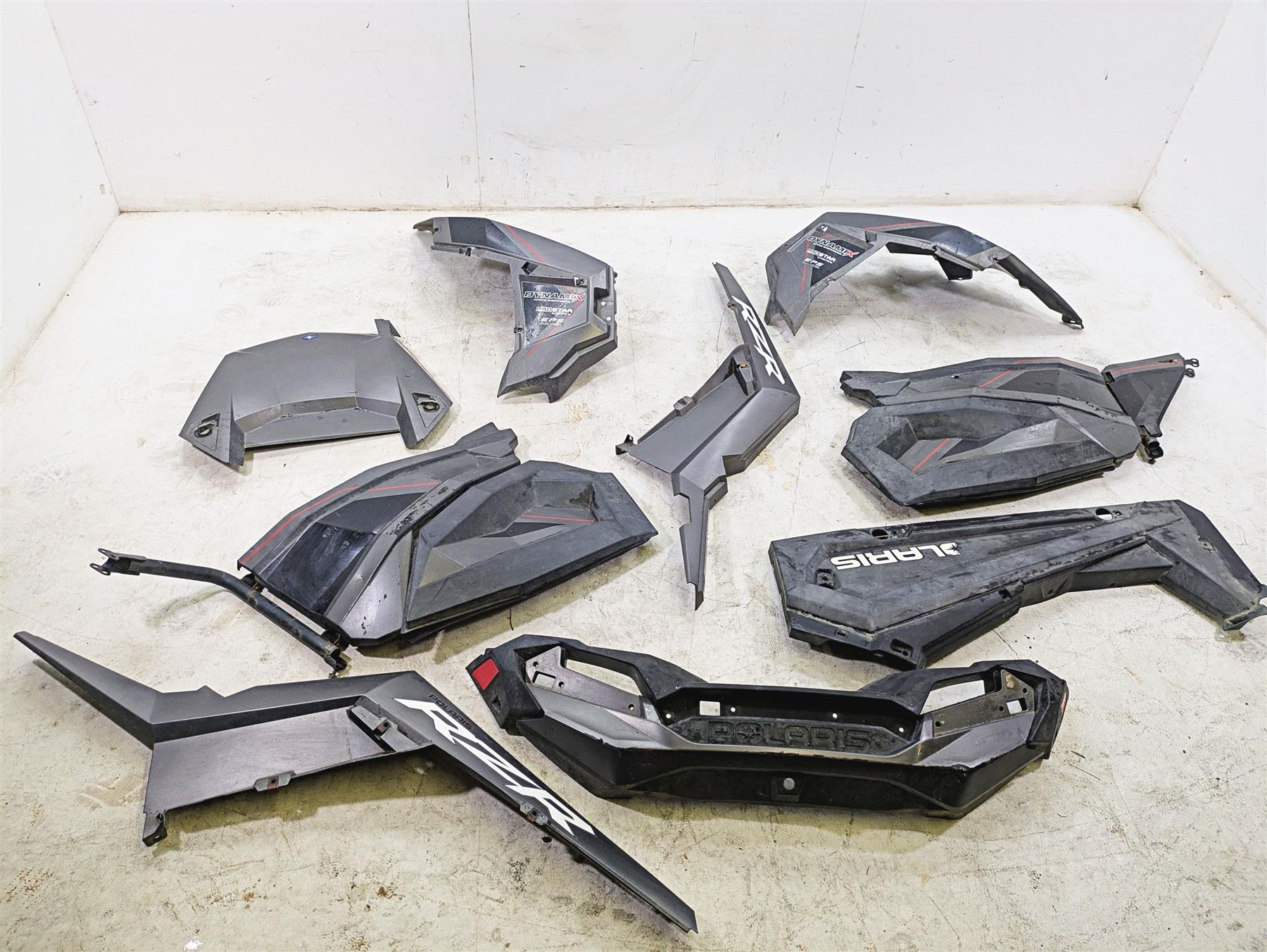 2019 Polaris RZR XP Turbo S Outer Exterior Plastic Cover Fairing Set 5450709
