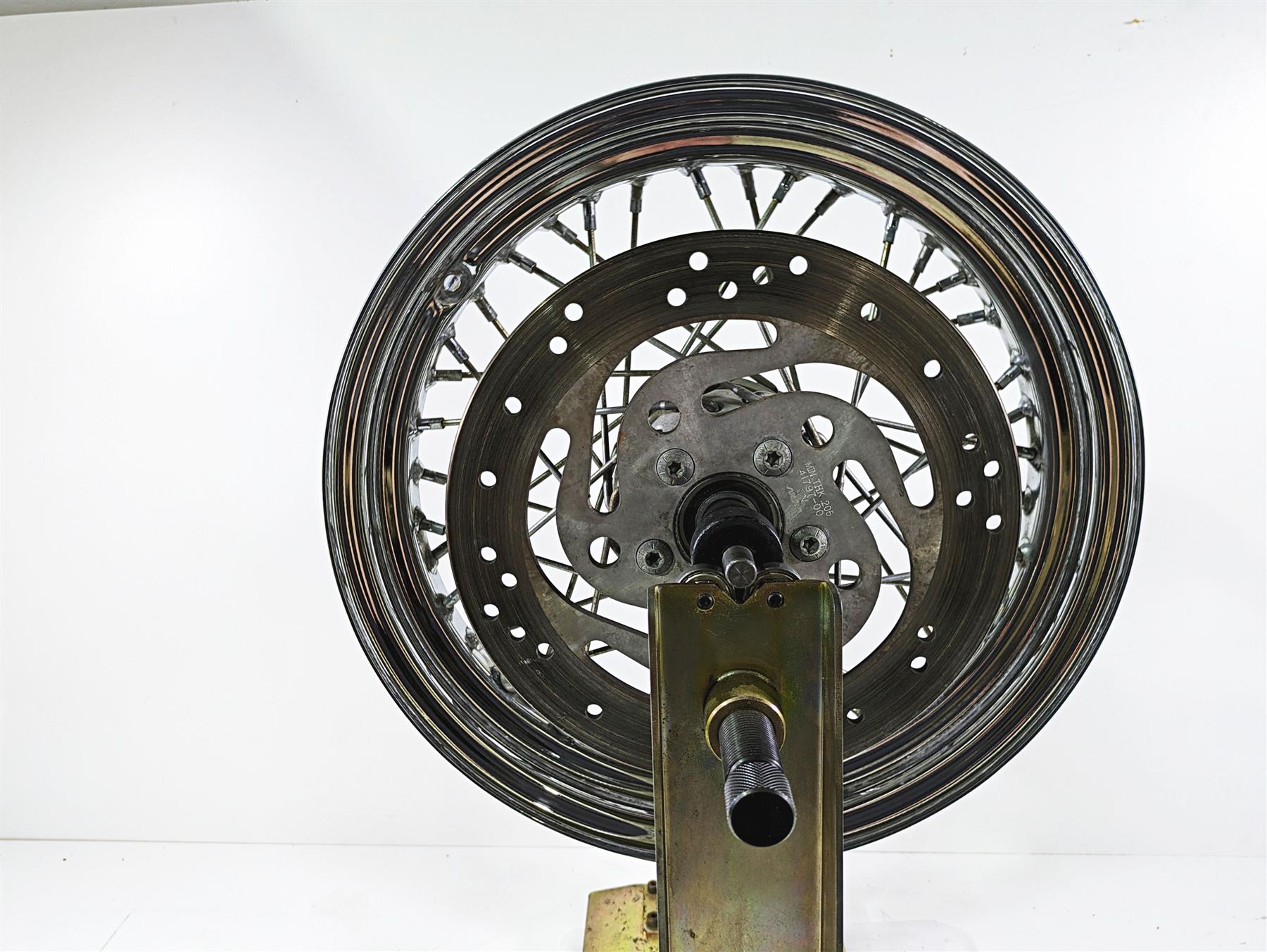 2008 Harley FLSTC Softail Heritage 16x3 Rear Wheel Spoke Rim 40700-08A {{ shop.shopifyCountryName }} - Mototech271