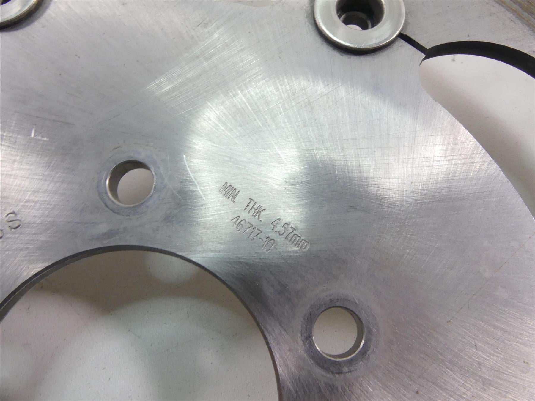 2014 Harley Dyna FXDF Fat Bob Front Brake Rotor Disc Set 46717-10 {{ shop.shopifyCountryName }} - Mototech271