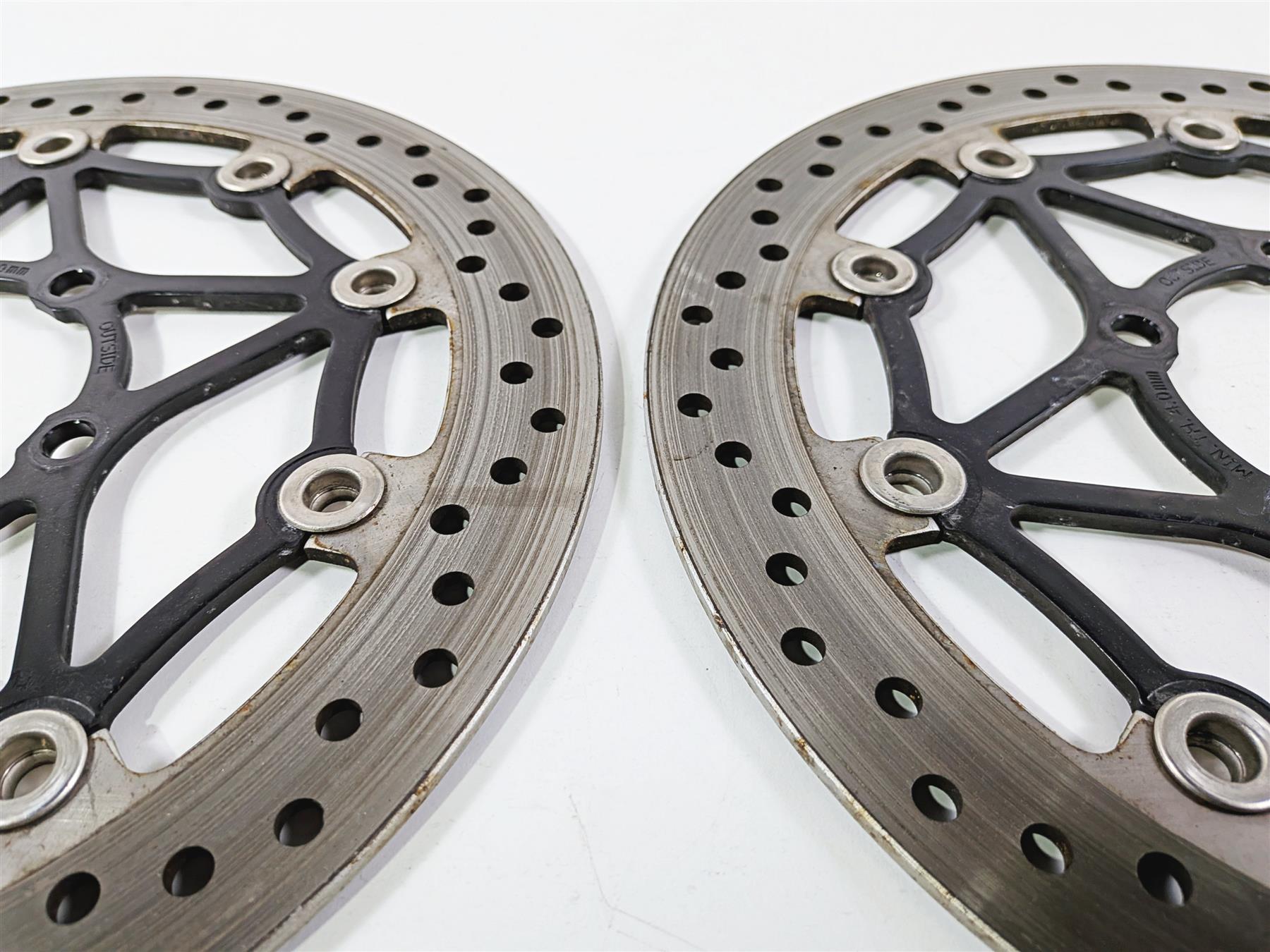 2022 Triumph Tiger 900 GT Pro Nice Front Brake Disc Rotor Set 4.4mm T2022058 {{ shop.shopifyCountryName }} - Mototech271