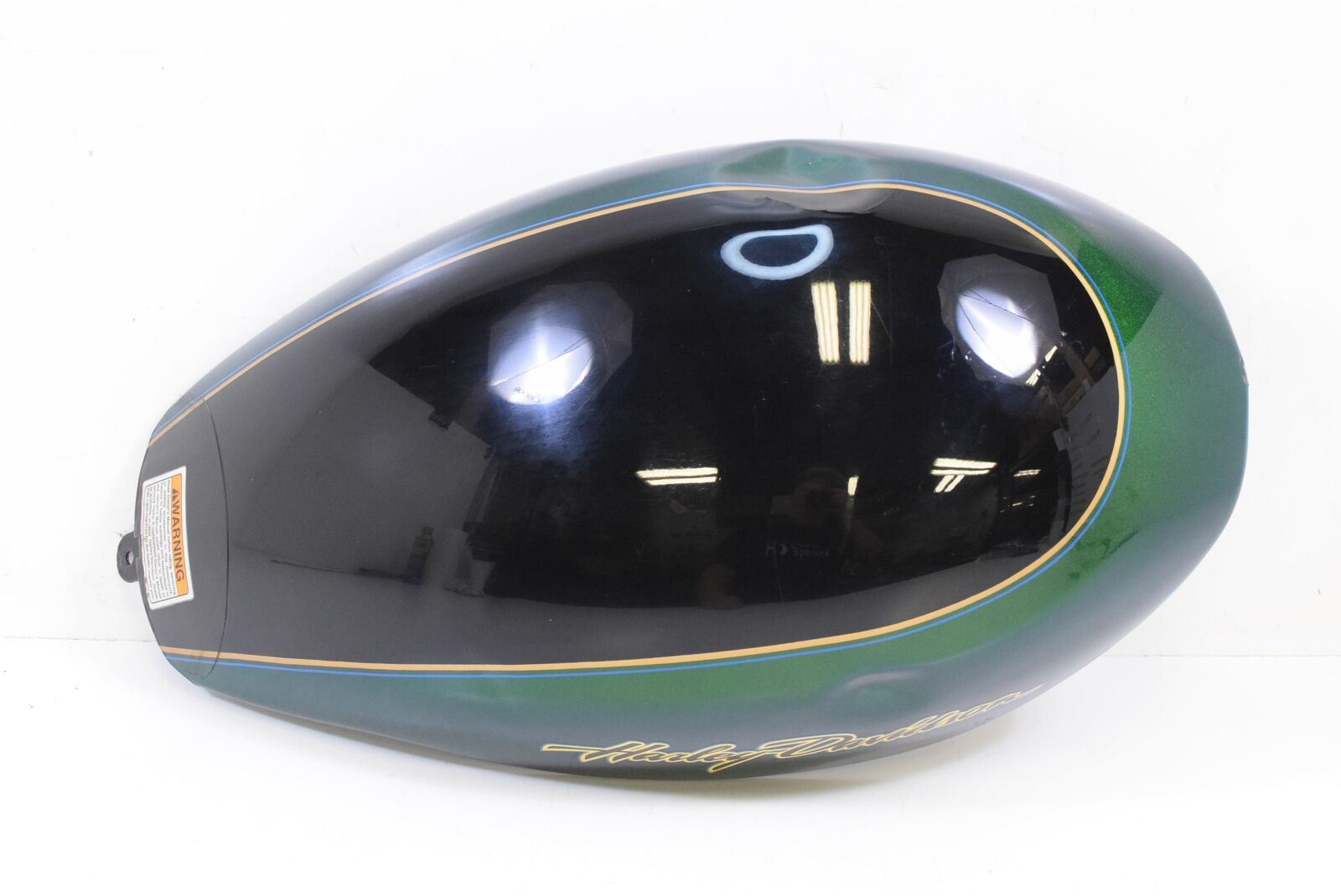 2006 Harley VRSCA V-Rod Upper Tank Air Box Cover - Dragon Green 66154-07 {{ shop.shopifyCountryName }} - Mototech271