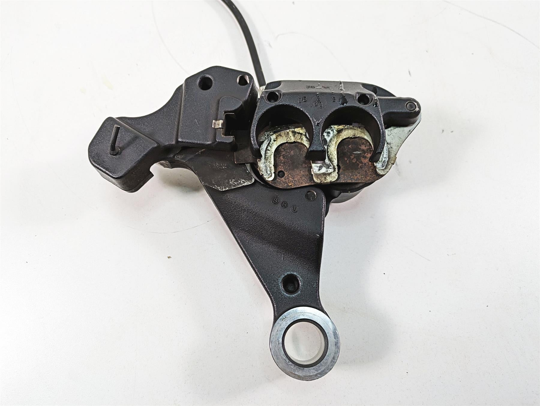 2009 Harley FXDF Dyna Fat Bob Rear Brake Caliper + Mount 40908-08 {{ shop.shopifyCountryName }} - Mototech271