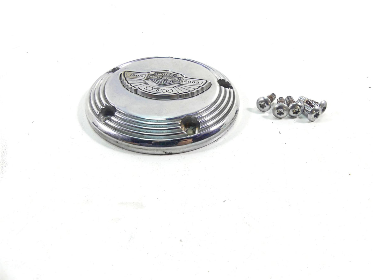 2003 Harley Touring FLHTCI E-Glide 100TH 100th Anniversary Cam Cover 32536-03 {{ shop.shopifyCountryName }} - Mototech271