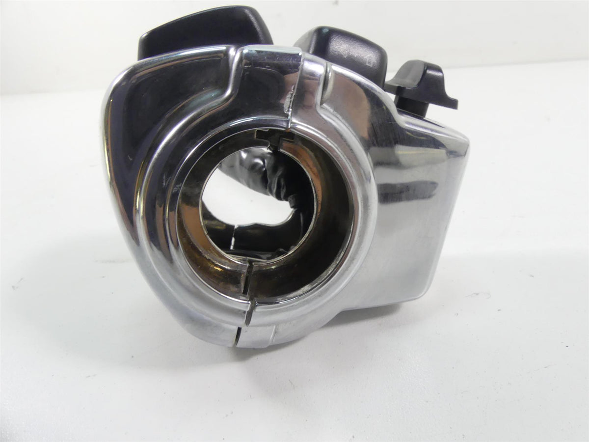 2004 Harley FLHTC SE CVO Electra Glide Left Hand Chrome Control Switch 71682-06 {{ shop.shopifyCountryName }} - Mototech271