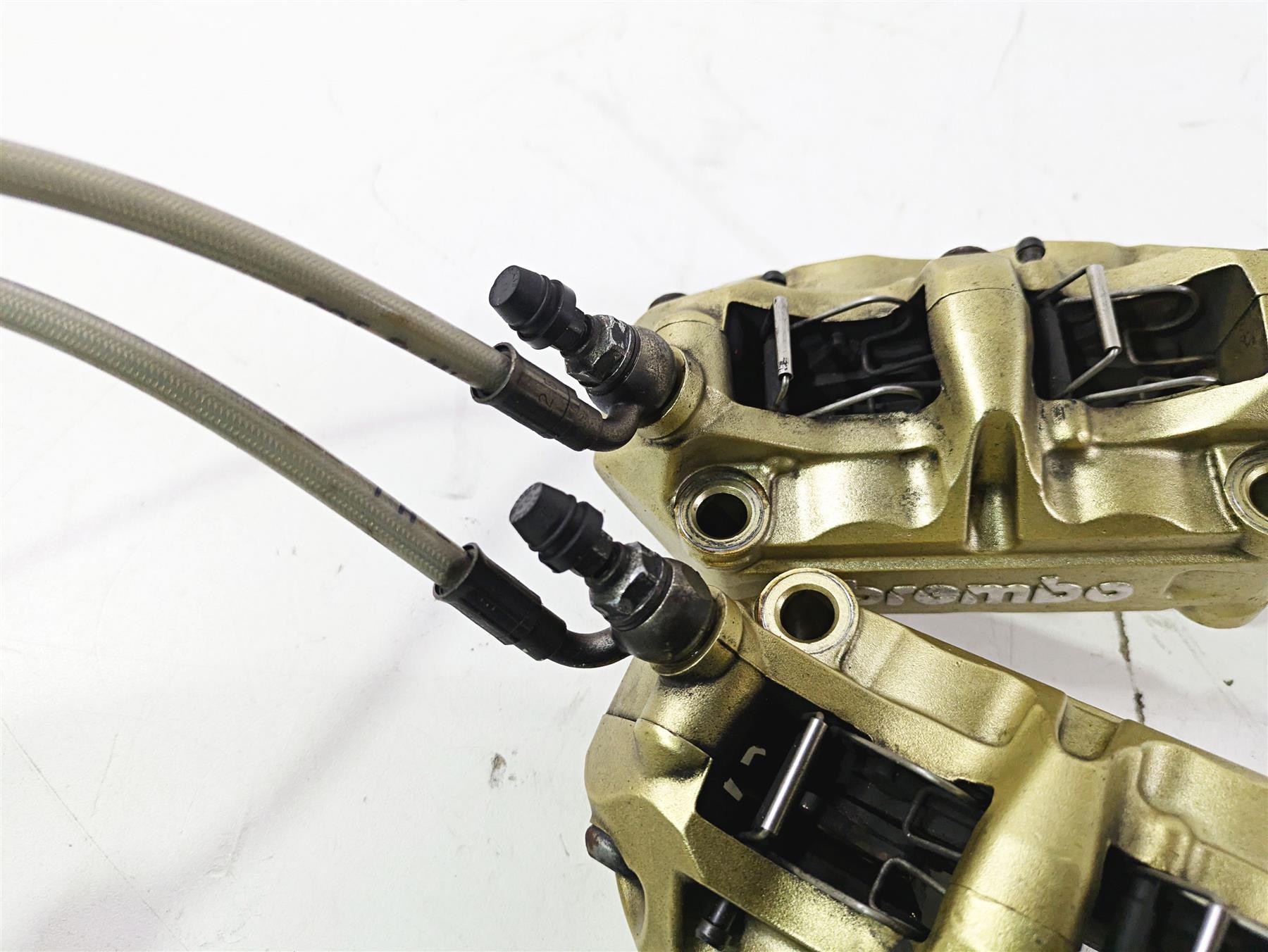 2008 Aprilia RSVR 1000 Factory Brembo Front Brake Caliper Set AP8133590 {{ shop.shopifyCountryName }} - Mototech271