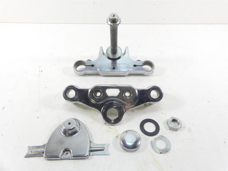 2002 Harley Softail FXSTDI Deuce Upper Lower Triple Tree Clamp Set 41mm 45769-00 {{ shop.shopifyCountryName }} - Mototech271