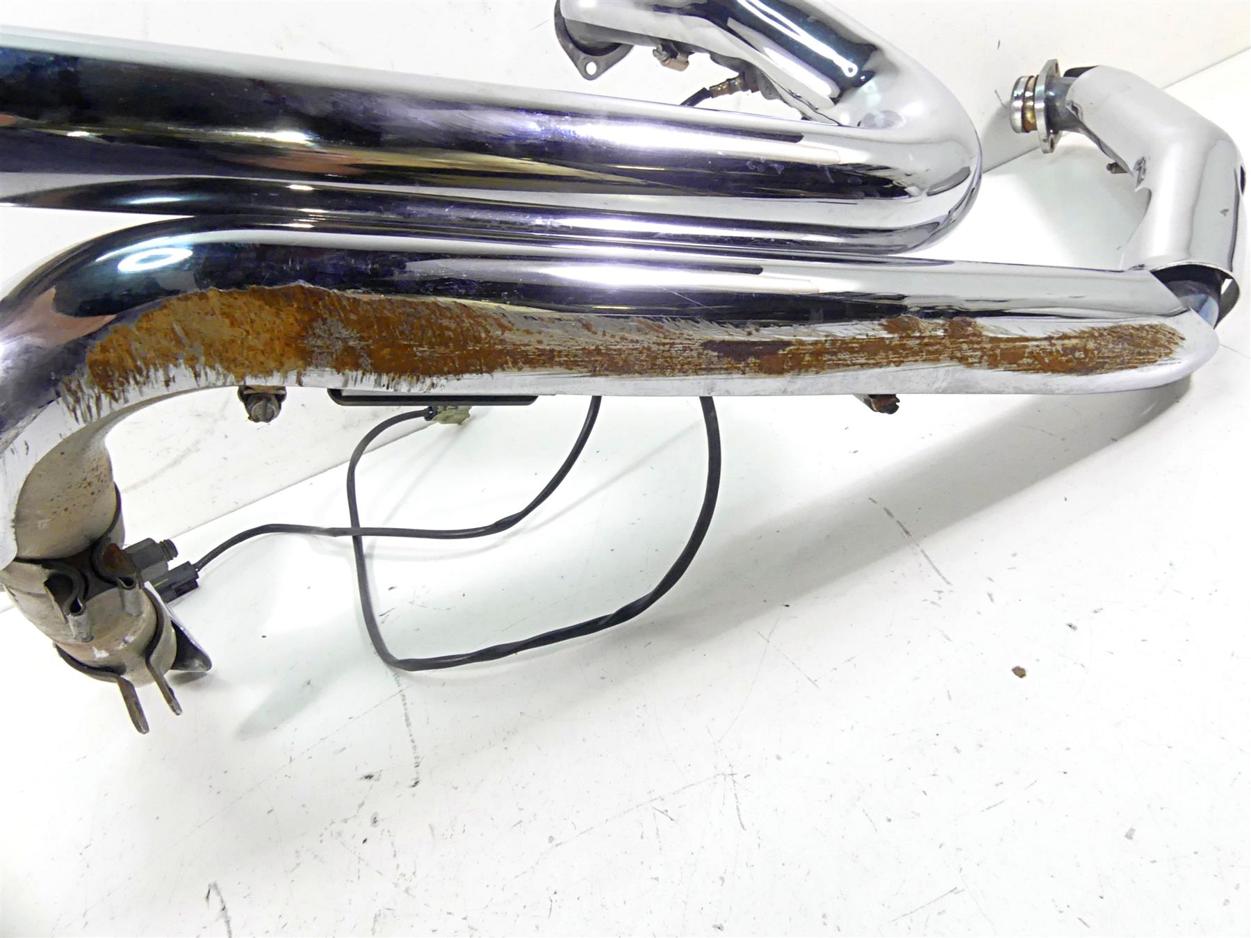 2015 Harley Touring FLHXS Street Glide True Dual Exhaust Header Set -Rash {{ shop.shopifyCountryName }} - Mototech271