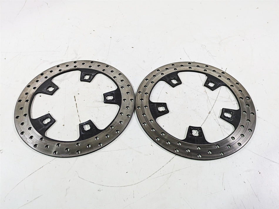 2016 Harley Touring FLTRX Road Glide Front Brake Rotor Set 41500017 {{ shop.shopifyCountryName }} - Mototech271