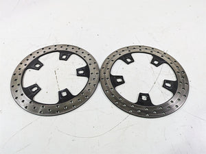 2016 Harley Touring FLTRX Road Glide Front Brake Rotor Set 41500017 | Mototech271