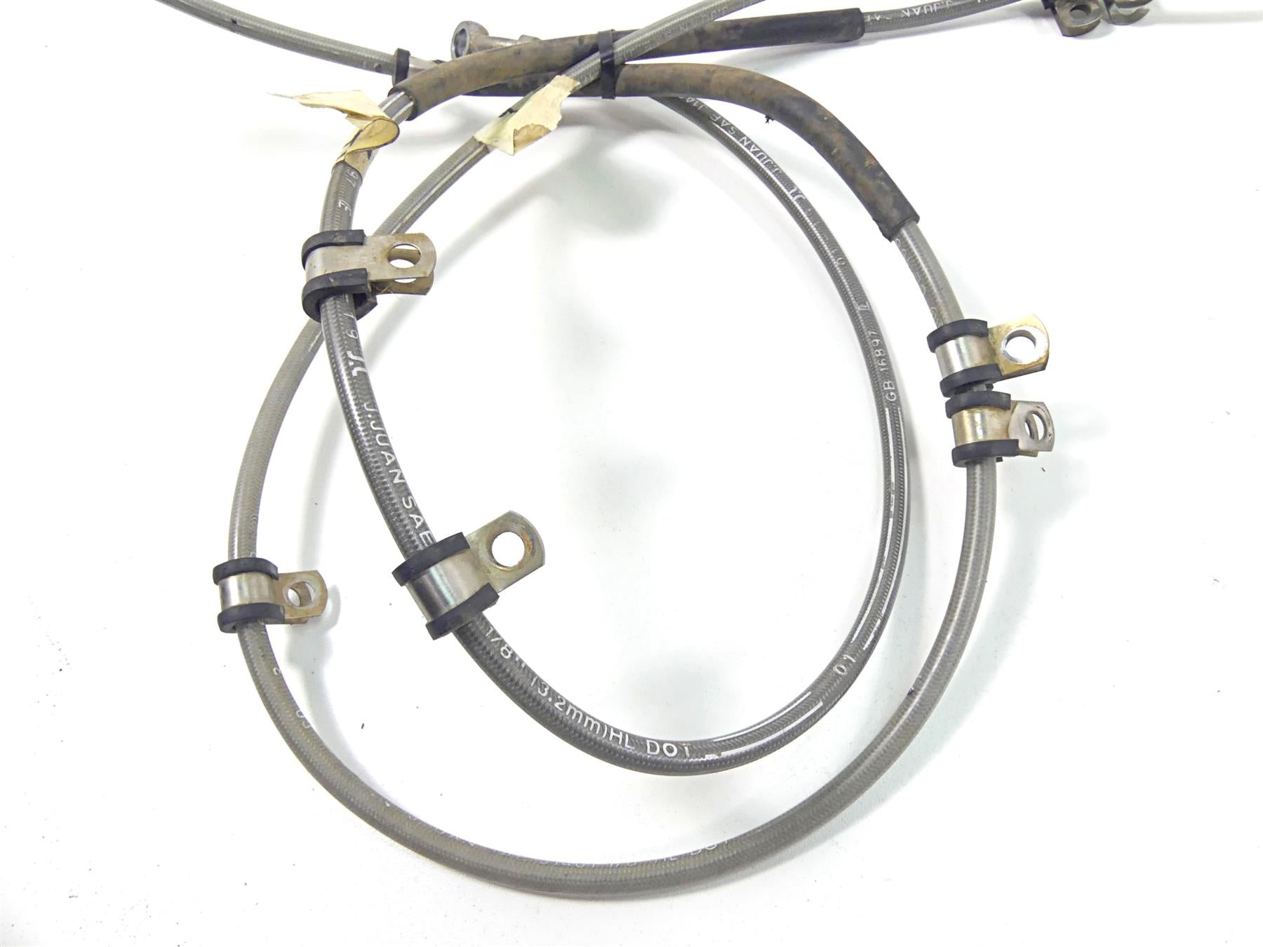 2018 Can Am Commander 1000R XT Front Rear Brake Line Hose Set 705601173 {{ shop.shopifyCountryName }} - Mototech271
