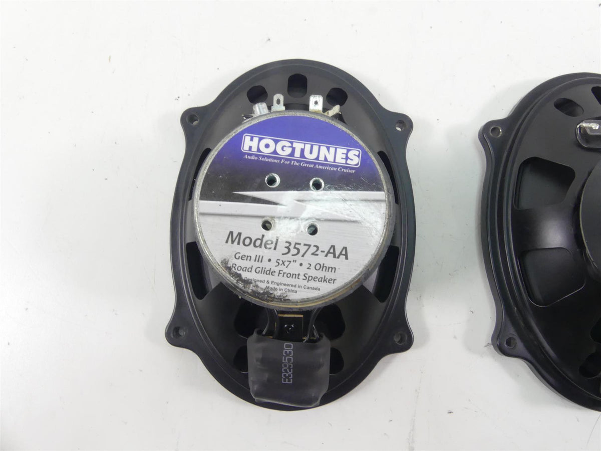 2011 Harley Touring FLTRU Road Glide Front Hogtunes Gen3 5x7 Speaker Set 3572-AA {{ shop.shopifyCountryName }} - Mototech271