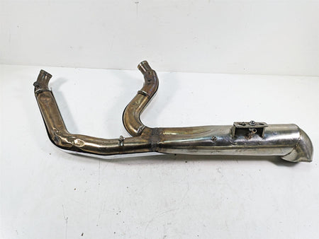 2011 Harley Softail FXS Blackline Custom Exhaust Header Muffler -Read 2-1-427 {{ shop.shopifyCountryName }} - Mototech271