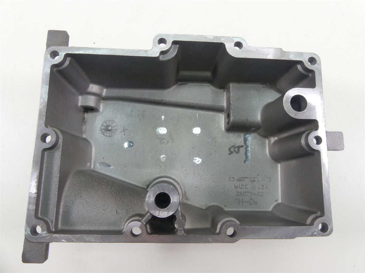 2009 Harley Dyna FXDF SE CVO Fat Bob Transmission Oil Pan Cover 26071-02 {{ shop.shopifyCountryName }} - Mototech271
