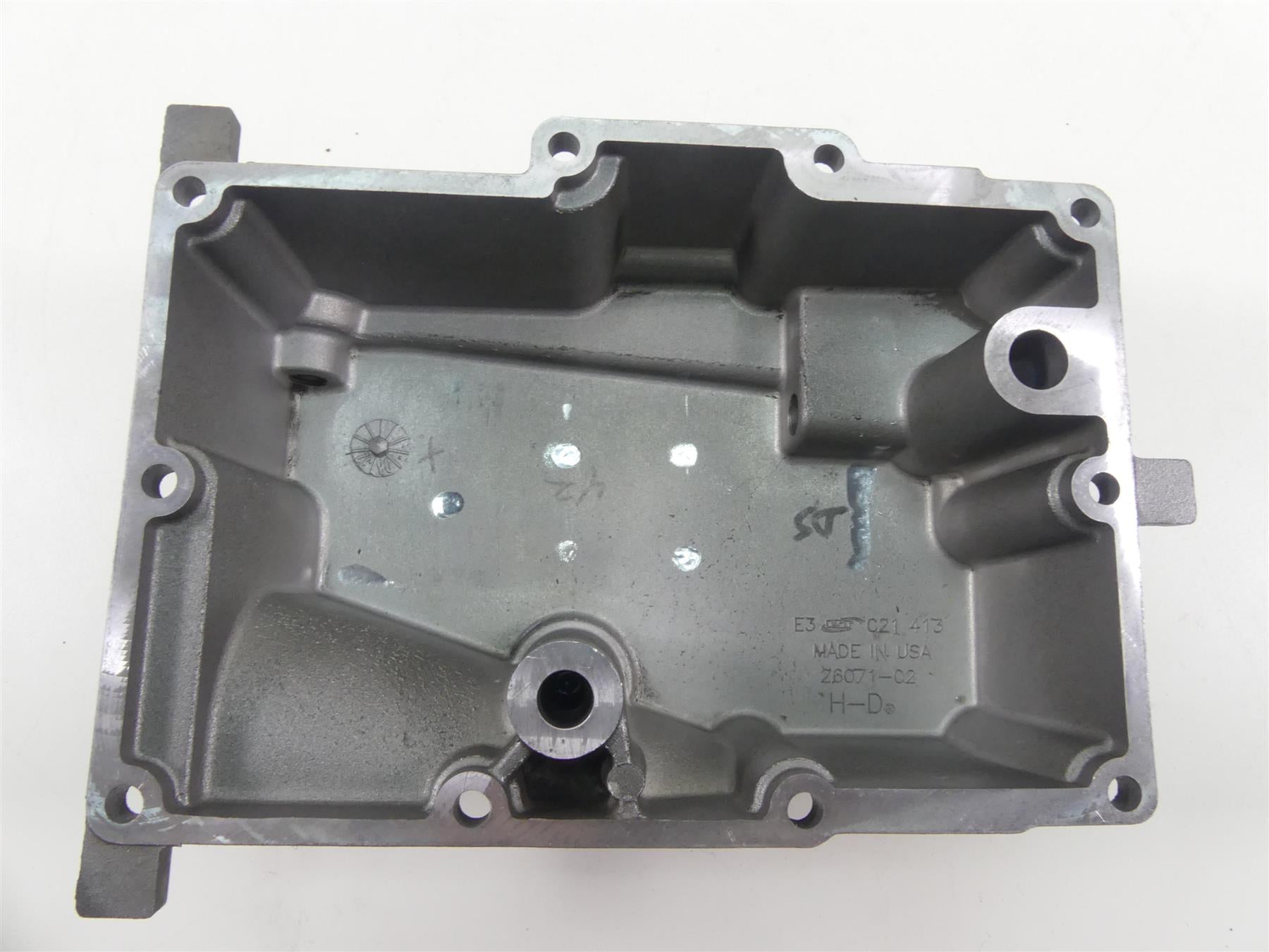 2009 Harley Dyna FXDF SE CVO Fat Bob Transmission Oil Pan Cover 26071-02 {{ shop.shopifyCountryName }} - Mototech271