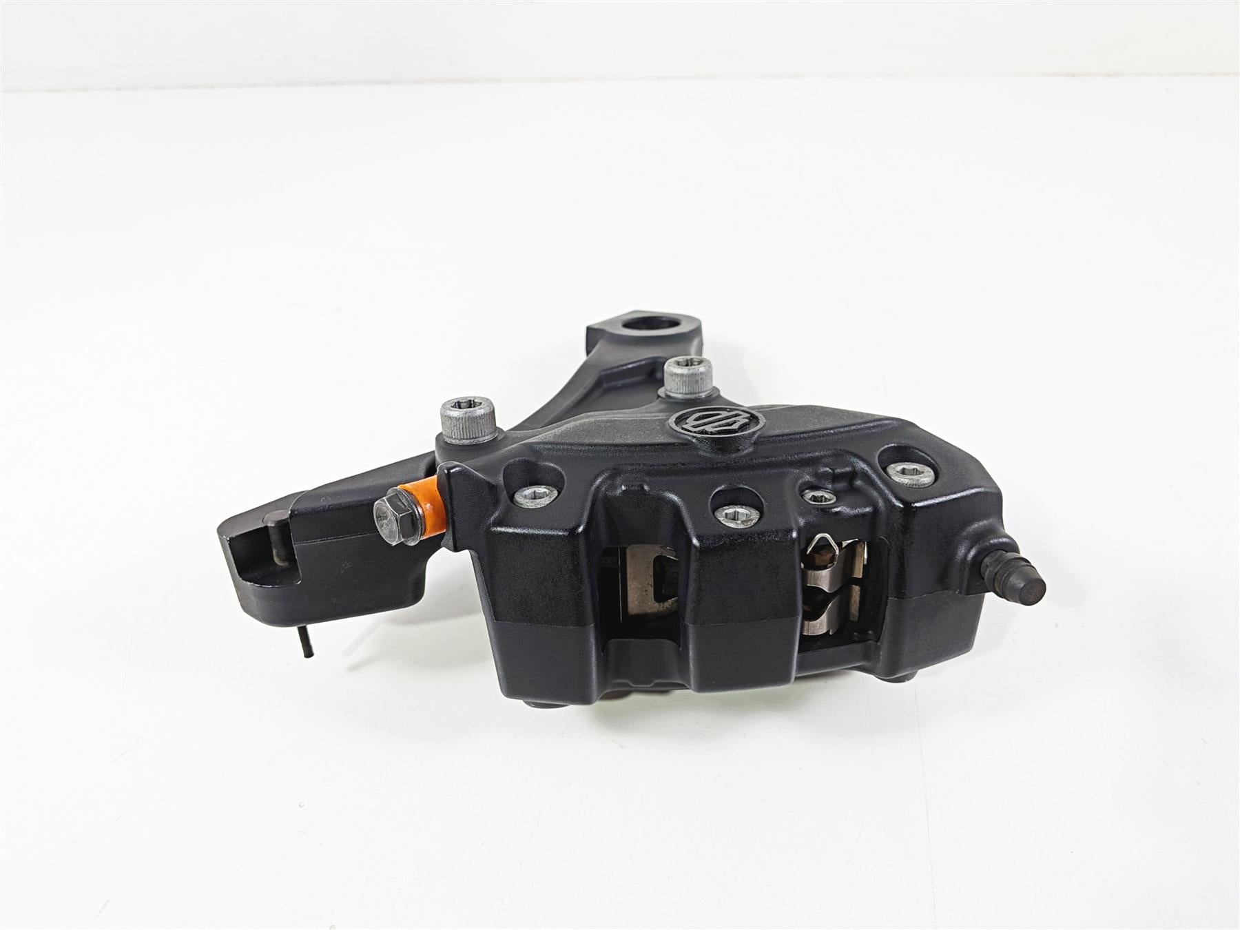 2014 Harley Touring FLHTK Electra Glide Rear Brake Caliper & Bracket 44080-08C-Mototech271