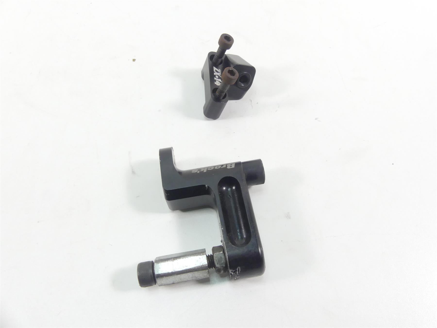 2012 Kawasaki ZX1400 ZX14R Ninja Brocks Steering Damper Mount Kit 789511 {{ shop.shopifyCountryName }} - Mototech271