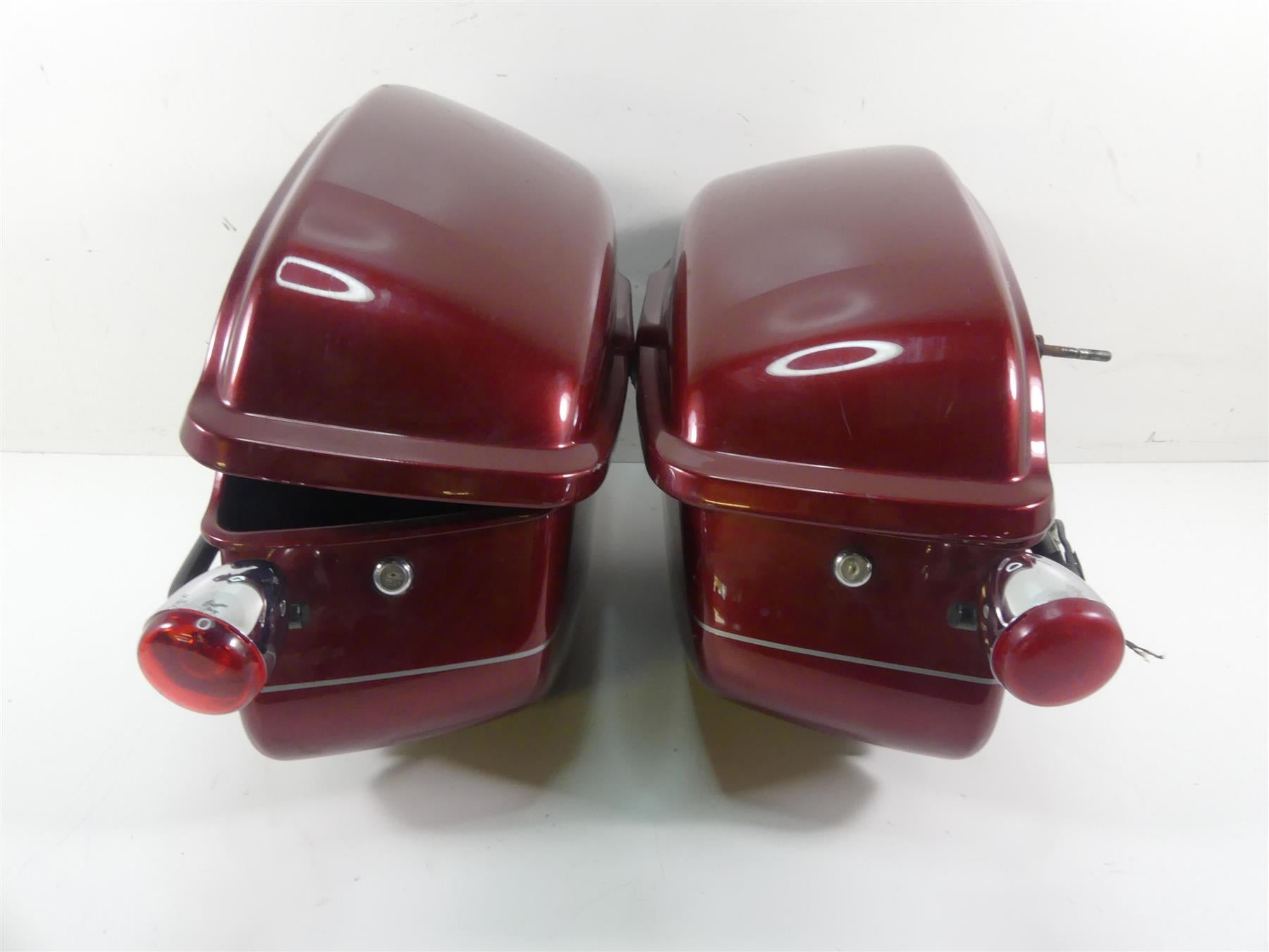 2006 Harley Sportster XL1200 Custom Saddlebag Saddle Bag Case Set -Read {{ shop.shopifyCountryName }} - Mototech271