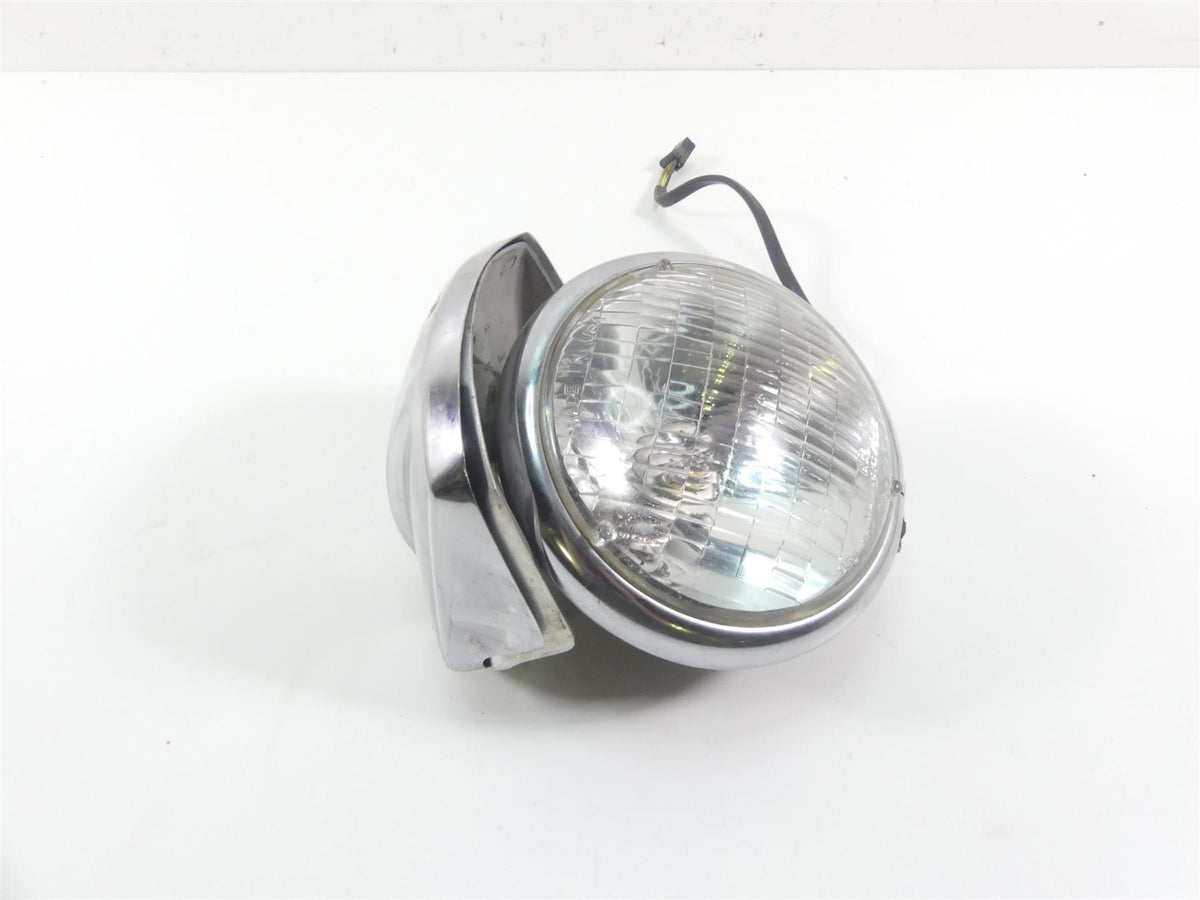 1999 Harley Dyna FXDL Low Rider Headlight Head Light & Visor 67733-91A {{ shop.shopifyCountryName }} - Mototech271