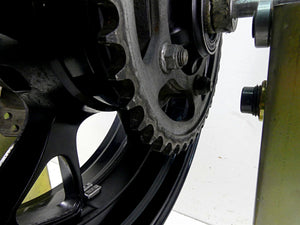 2010 Kawasaki ZX1400 ZX14 R Ninja Straight 17x6 Rear Wheel Rim 41073-0064 | Mototech271
