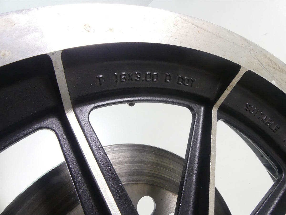 1995 Harley Dyna FXDL Low Rider Straight 9 Spoke Rear Wheel Rim 16x3 41015-86 {{ shop.shopifyCountryName }} - Mototech271