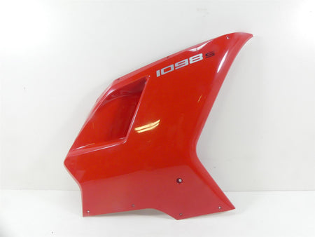 2008 Ducati 1098 S Right Red Oem Side Panel Cover Cowl Fairing 48032292A {{ shop.shopifyCountryName }} - Mototech271