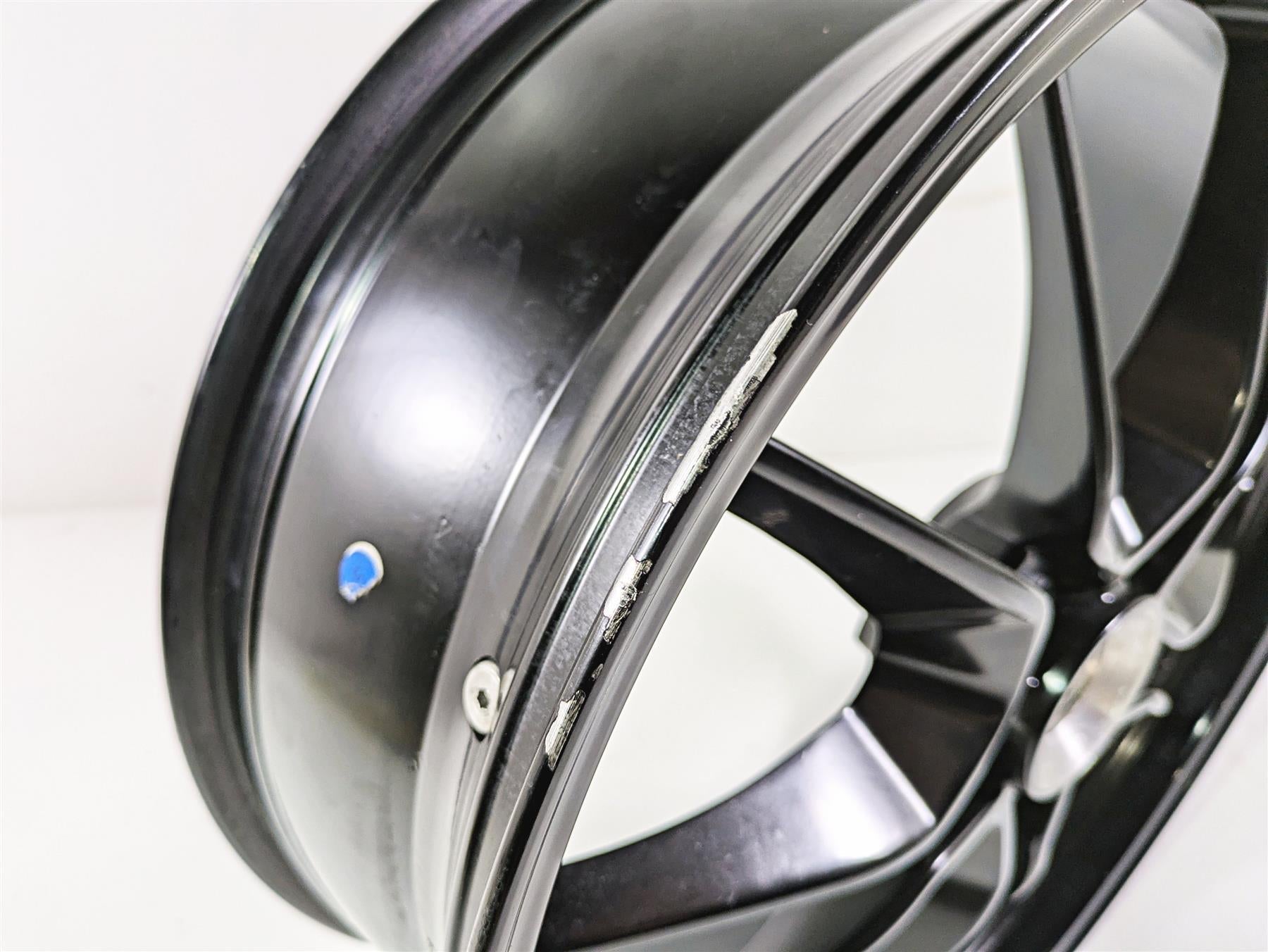 2013 Ducati Hyperstrada 821 Straight Rear Wheel Rim 17x5.5 50211571AA {{ shop.shopifyCountryName }} - Mototech271