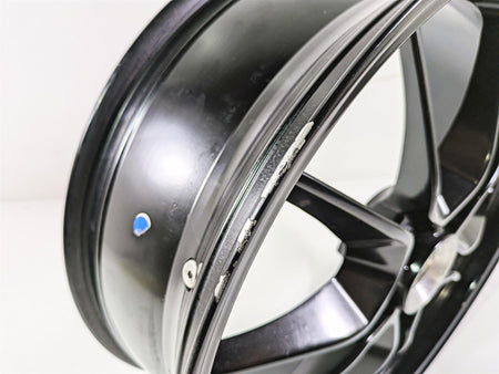 2013 Ducati Hyperstrada 821 Straight Rear Wheel Rim 17x5.5 50211571AA {{ shop.shopifyCountryName }} - Mototech271