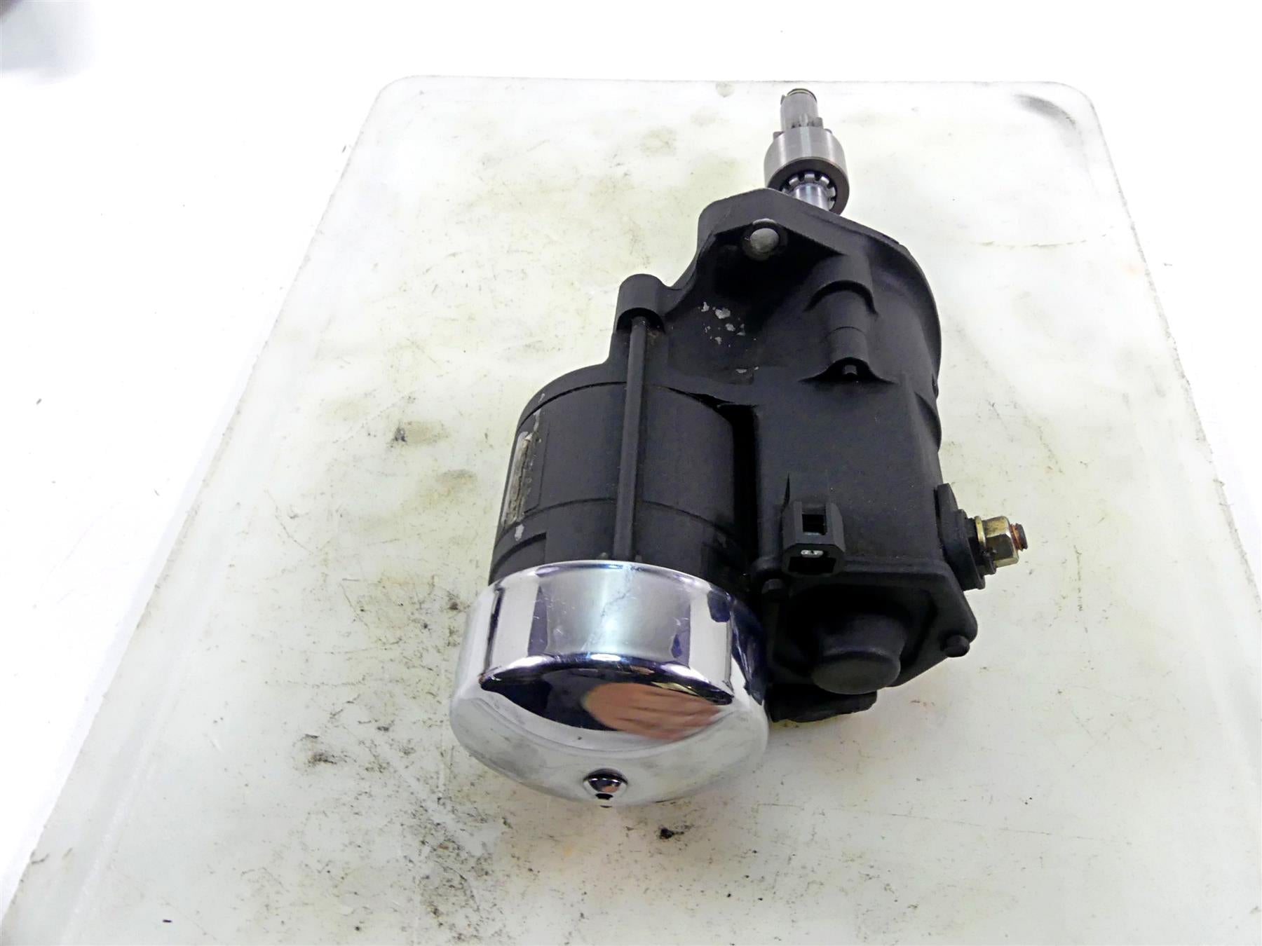2002 Harley FLSTCI Softail Heritage Engine Starter Motor 31553-94B {{ shop.shopifyCountryName }} - Mototech271