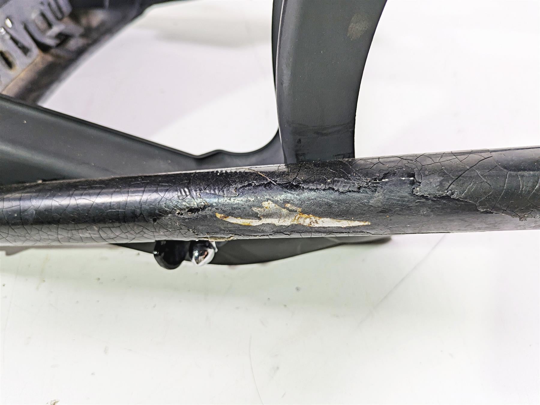2008 Harley FLSTSB Cross Bones Rear Swing Arm Swingarm 47573-11BHP {{ shop.shopifyCountryName }} - Mototech271