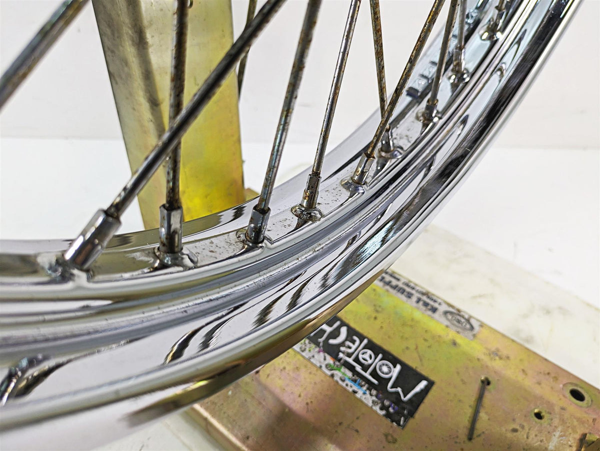 2007 Harley Sportster XL1200 C Straight 21x2.15 Front Wheel Rim 43557-05A {{ shop.shopifyCountryName }} - Mototech271