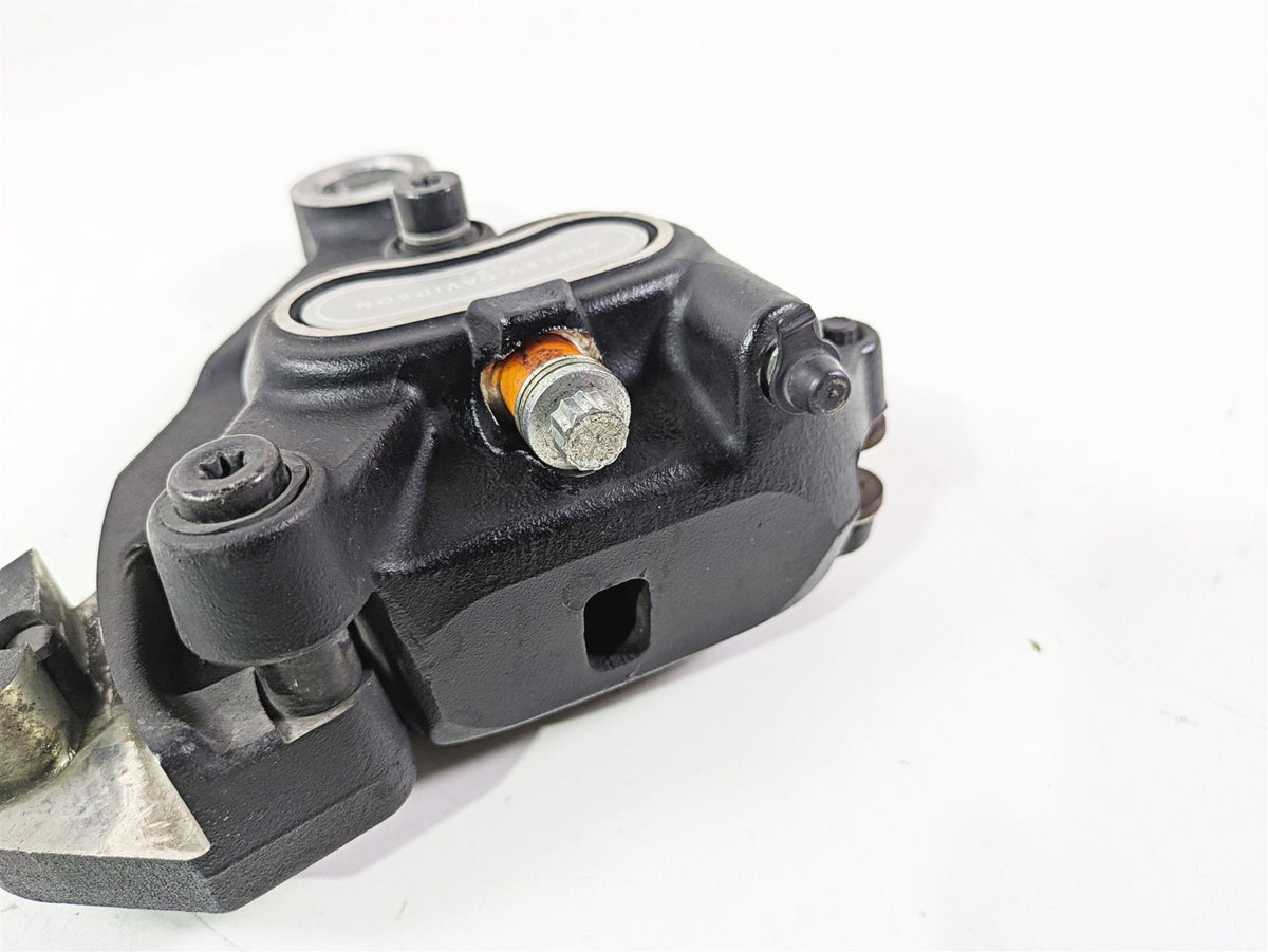 2014 Harley FLS Softail Slim Rear Brake Caliper + Mount 40908-08 {{ shop.shopifyCountryName }} - Mototech271