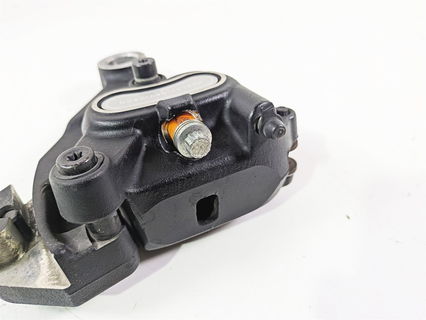 2014 Harley FLS Softail Slim Rear Brake Caliper + Mount 40908-08 {{ shop.shopifyCountryName }} - Mototech271