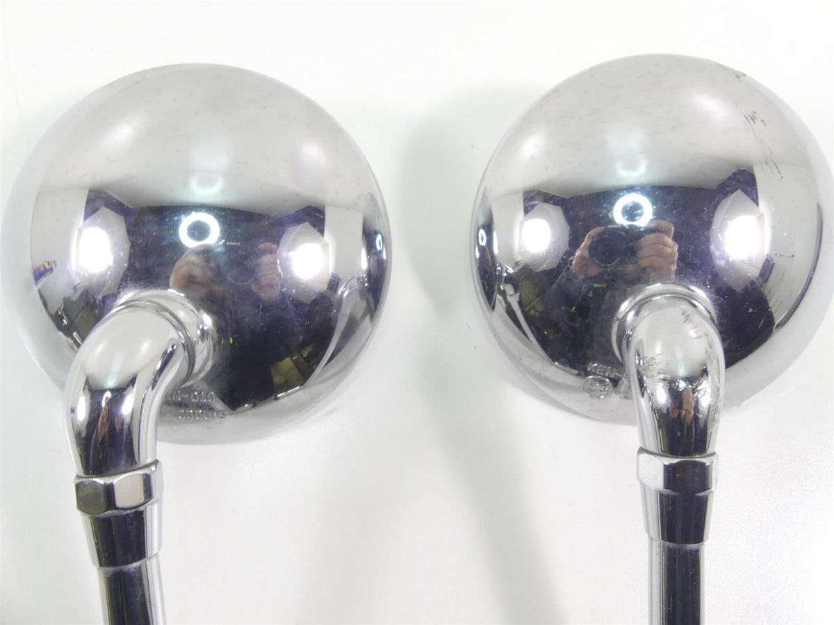 2013 Triumph Rocket 3 Touring Left Right Round Rear View Mirror Set T2066682 {{ shop.shopifyCountryName }} - Mototech271