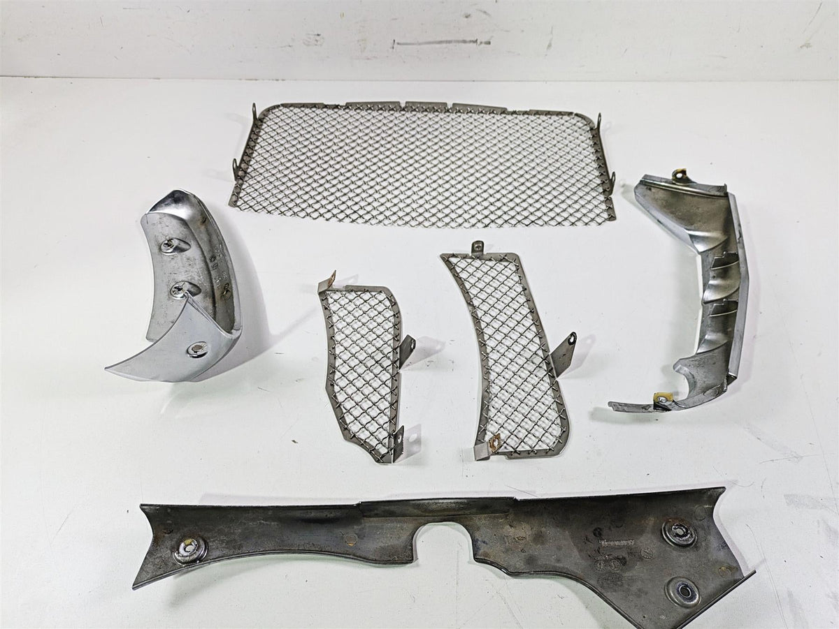 2006 Triumph Rocket 3 Radiator Chrome Radiator Cover Set T2108413 T2108414 {{ shop.shopifyCountryName }} - Mototech271