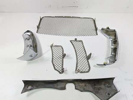 2006 Triumph Rocket 3 Radiator Chrome Radiator Cover Set T2108413 T2108414 {{ shop.shopifyCountryName }} - Mototech271