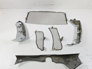 2006 Triumph Rocket 3 Radiator Chrome Radiator Cover Set T2108413 T2108414 | Mototech271