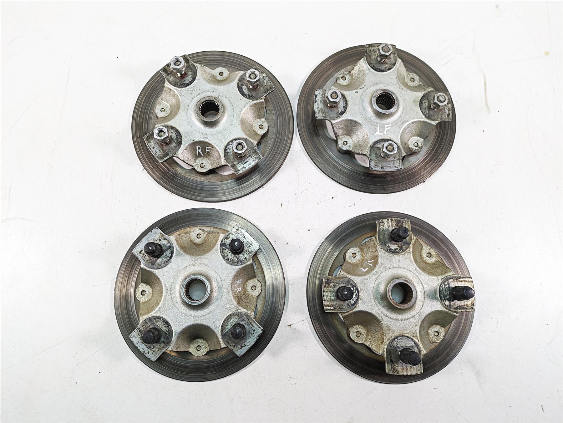 2019 Yamaha YXZ1000 R EPS SS SE Front Rear Wheel Hub Rotor Set B5H-F5111-01-00 {{ shop.shopifyCountryName }} - Mototech271