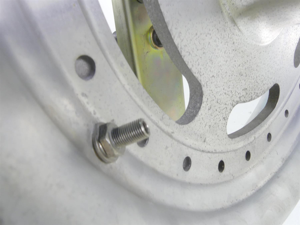 2009 Harley FXDF Dyna Fat Bob Straight 16x3 Slotted Front Wheel Rim 43300172 {{ shop.shopifyCountryName }} - Mototech271