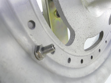 2009 Harley FXDF Dyna Fat Bob Straight 16x3 Slotted Front Wheel Rim 43300172 {{ shop.shopifyCountryName }} - Mototech271