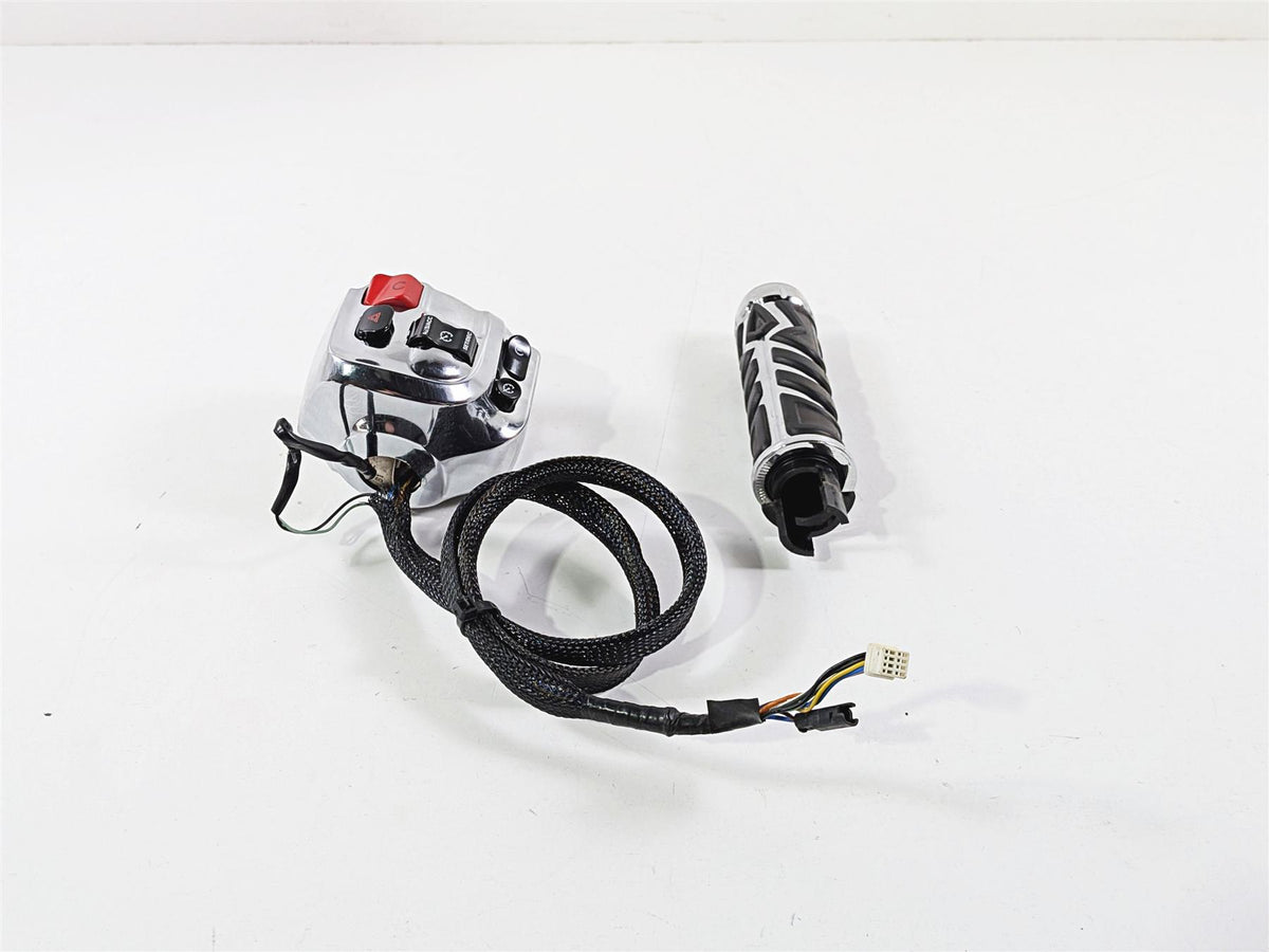 2015 Indian Chieftain Right Hand Chrome Start Stop Control Switch - Read 2413027-Mototech271