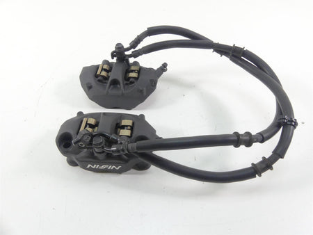 2013 Kawasaki ZX636 ZX6R Ninja Nissin Front Brake Caliper Set 43080-0111-DJ {{ shop.shopifyCountryName }} - Mototech271