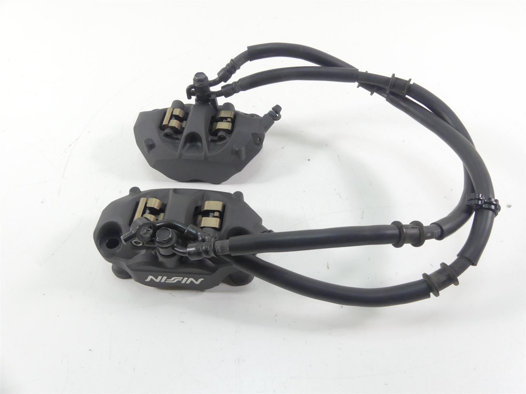 2013 Kawasaki ZX636 ZX6R Ninja Nissin Front Brake Caliper Set 43080-0111-DJ