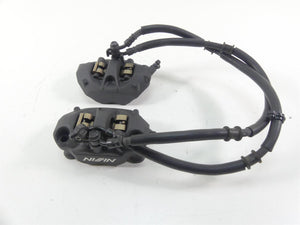 2013 Kawasaki ZX636 ZX6R Ninja Nissin Front Brake Caliper Set 43080-0111-DJ